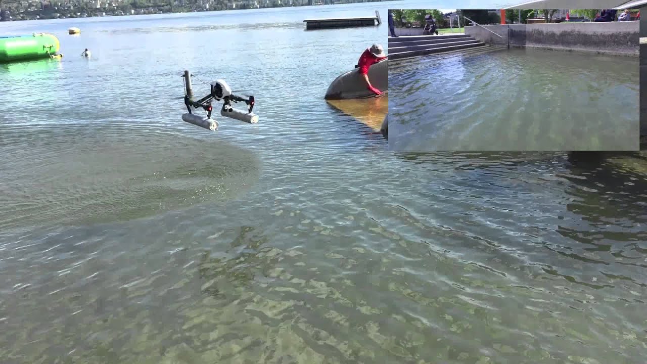 DJI Inspire 1 Water Landing 2015