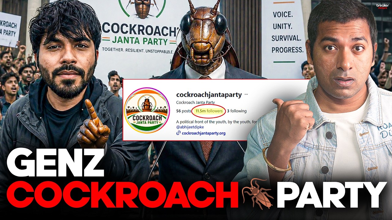 🚨 Cockroach Janta Party Exposed: The Real Mastermind Behind the Gen Z Movement | VR Raja