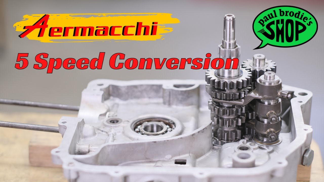 Aermacchi 5 speed Conversion // Paul Brodie's Shop