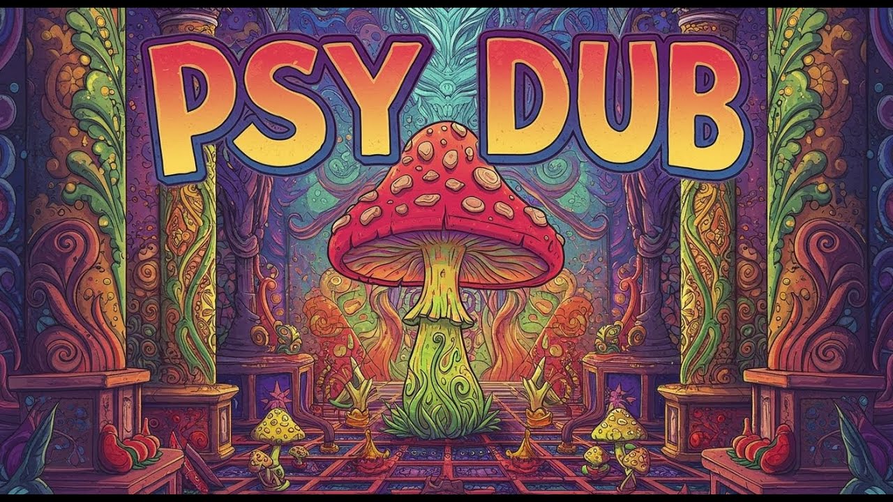 Psy Dub Music - Temple of the Mushroom  (Psychill Dub, PsyDub Chill Out, Psy Dub Ambient)