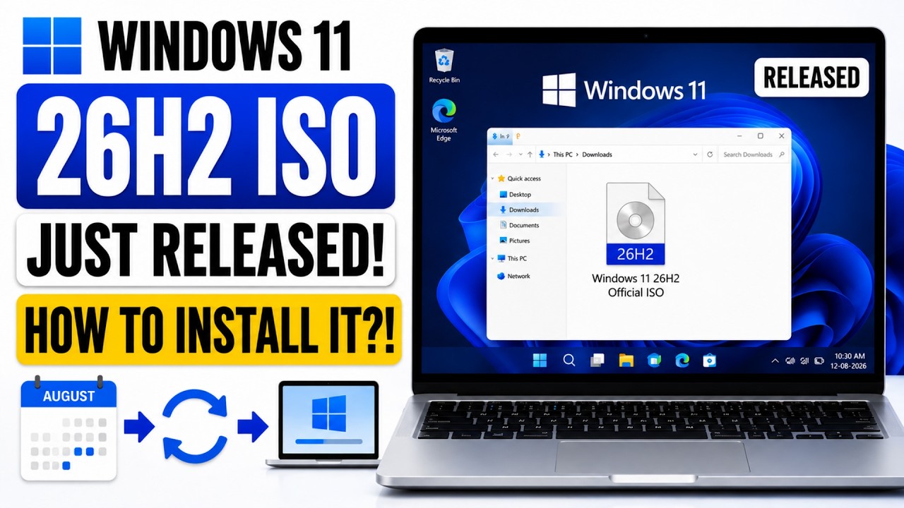 Windows 11 26H2 ISO Just Released&hellip;How to Install It