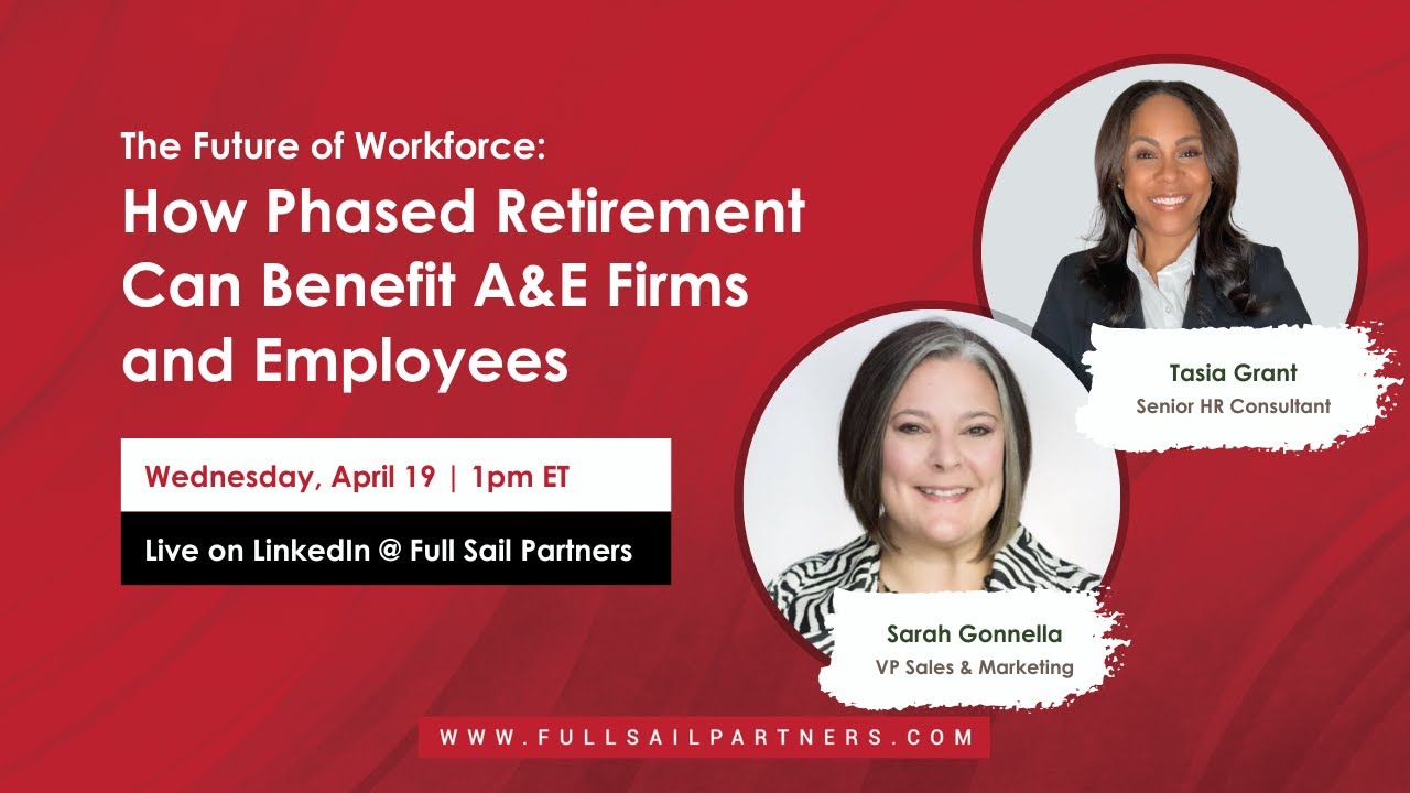 How Phased Retirement Can Benefit A&E Firms and Employees