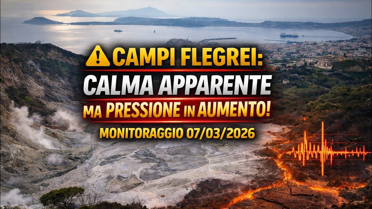 ⚠️ CAMPI FLEGREI: Calma Apparente ma Pressione in Aumento! | Monitoraggio 07/03/2026