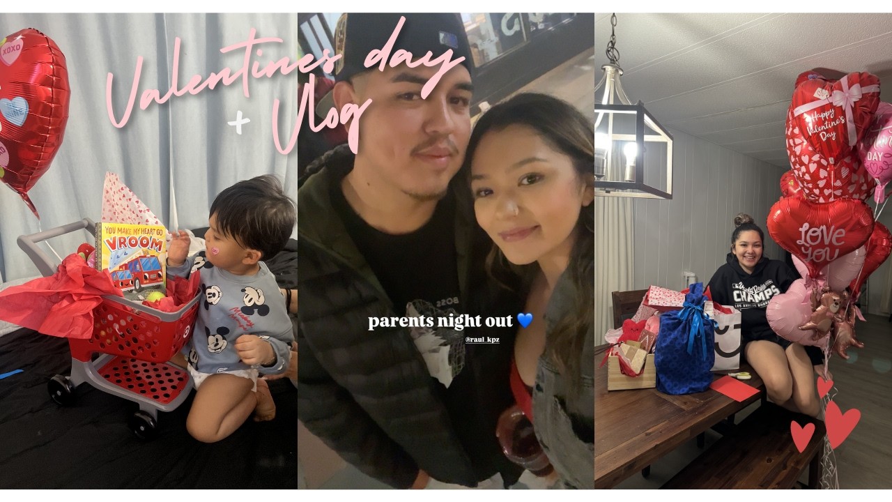 OUR VALENTINES DAY + VLOG 