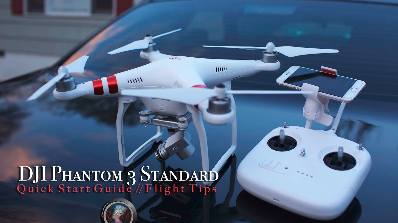 Краткое руководство по полету и советы // DJI Phantom 3 Standard