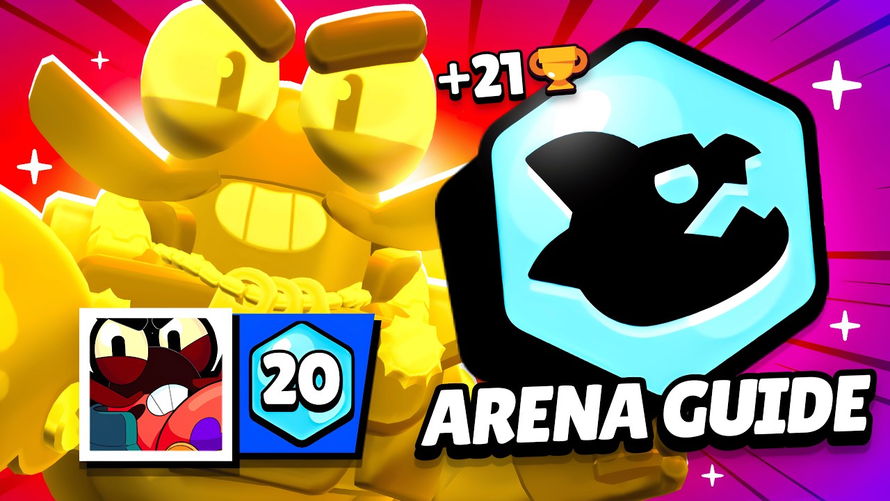 +21 Trophies in 1 Minute 👀 Brawl Arena Guide