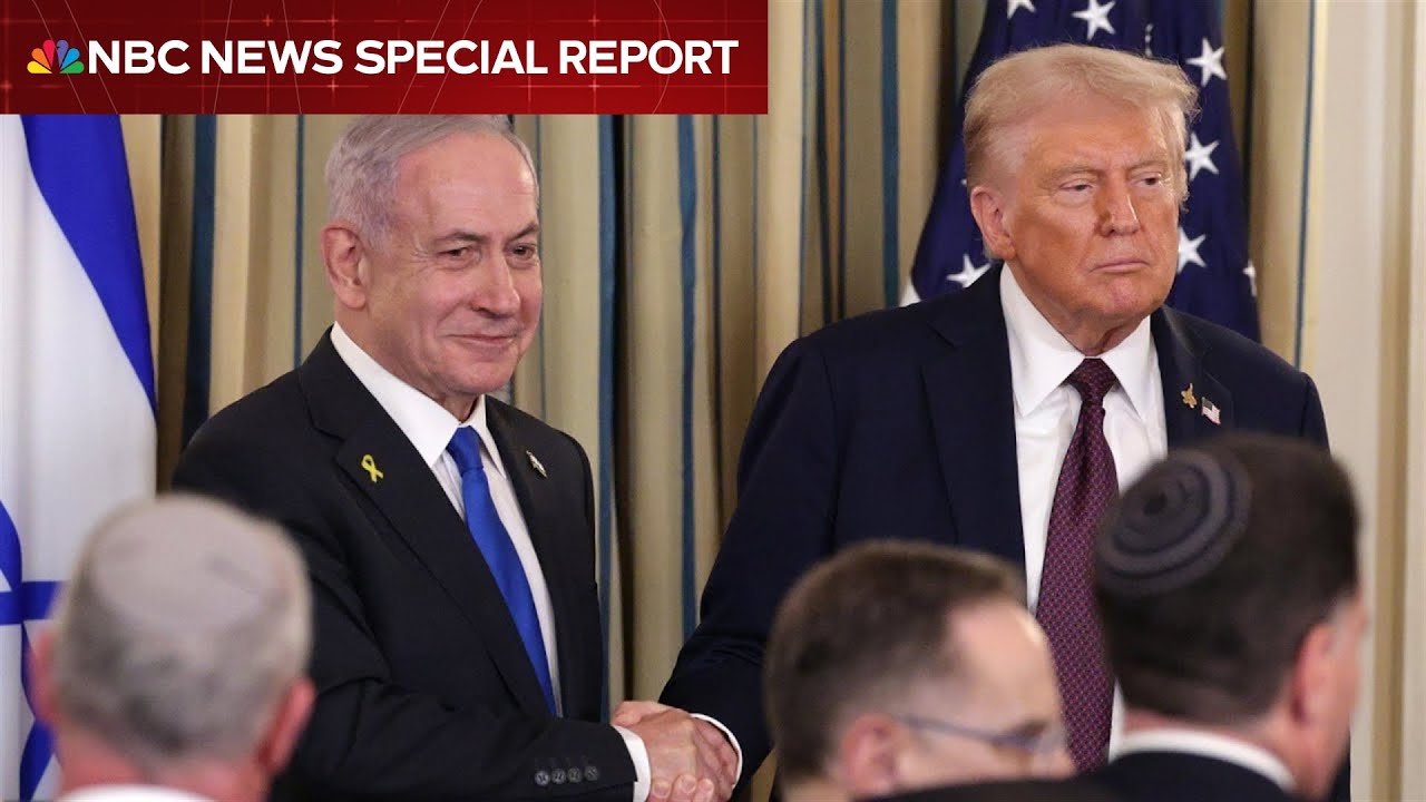 Special Report: Trump and Netanyahu announce new peace plan for Israel-Hamas war
