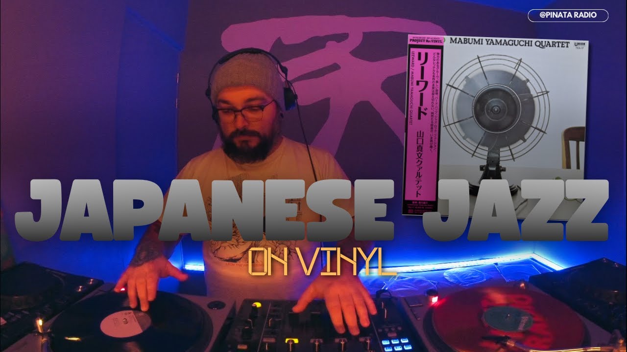 Japanese Jazz on vinyl @pinataradio