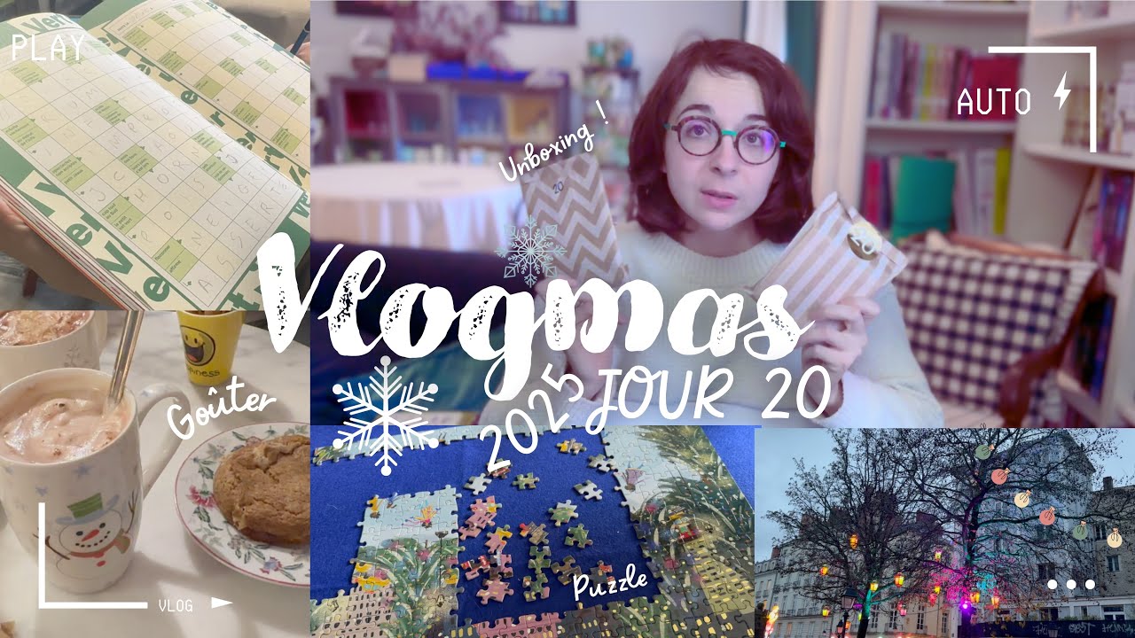 VLOGMAS 2025 - Jour 20 : Balade, jeux et lectures
