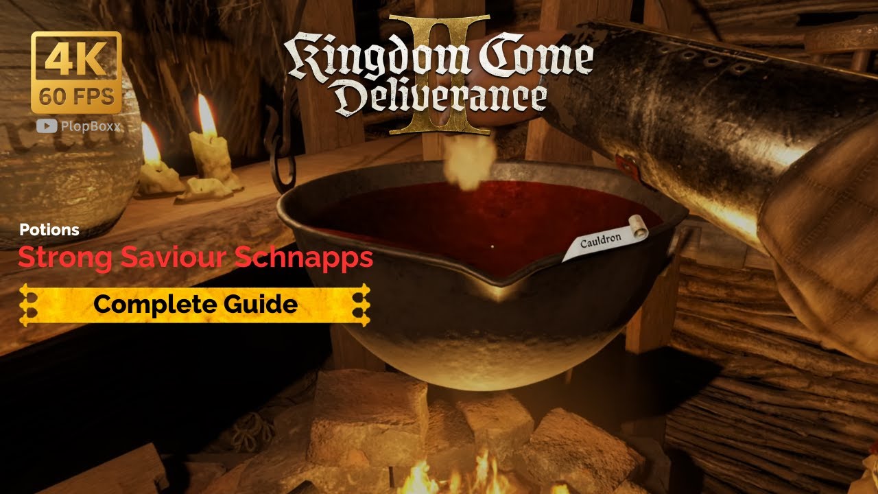 Get Strong Saviour Schnapps Early Game 