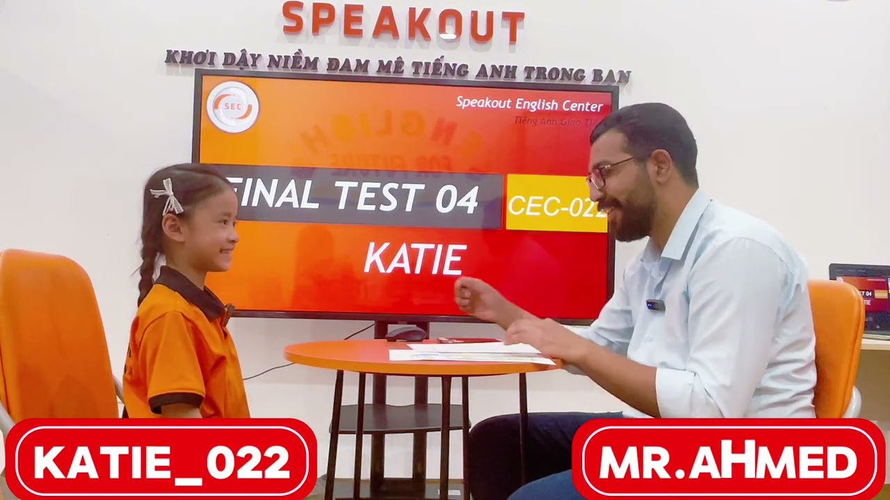 SPEAKOUT - COURSE 04 - CEC-022 - KATIE
