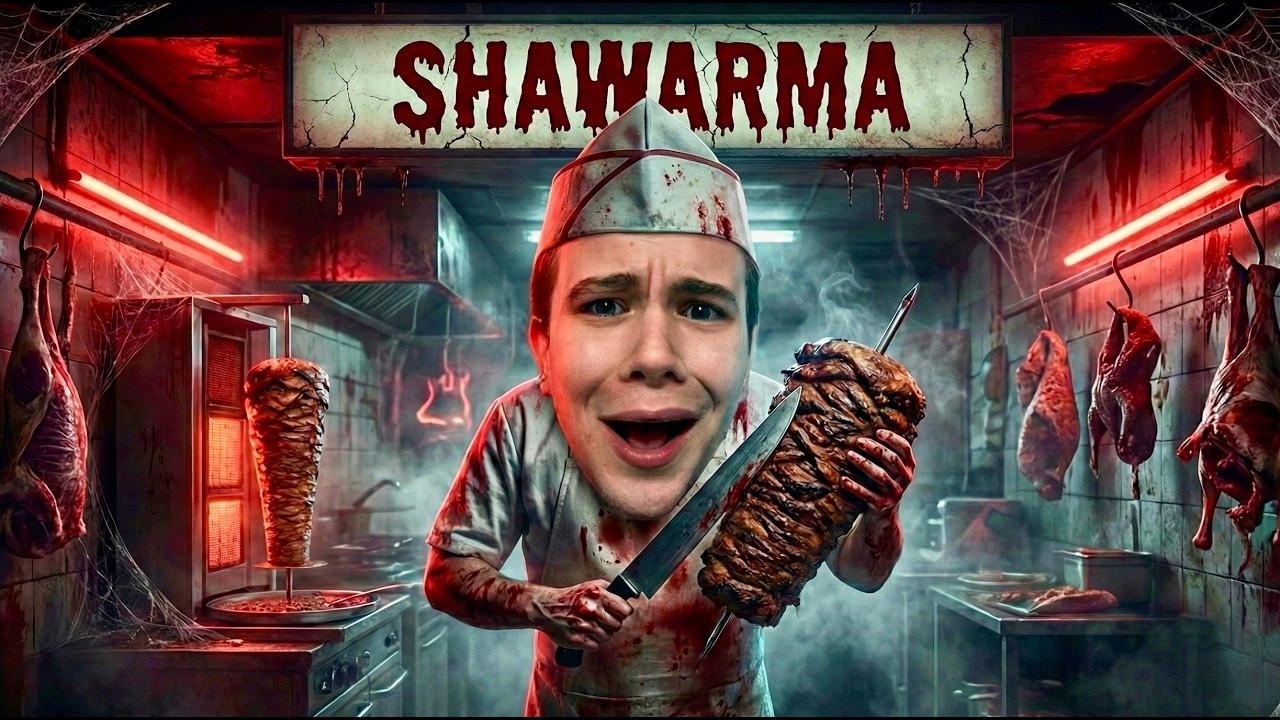 Una noche trabajando en el shawarma...| Gameplay Shawarma (Roblox)