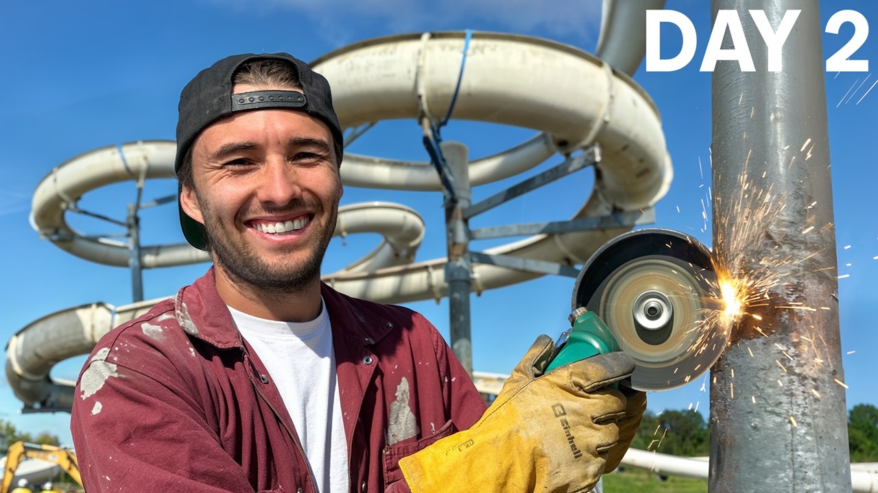 Im Building my $100,000 Backyard Waterslide!