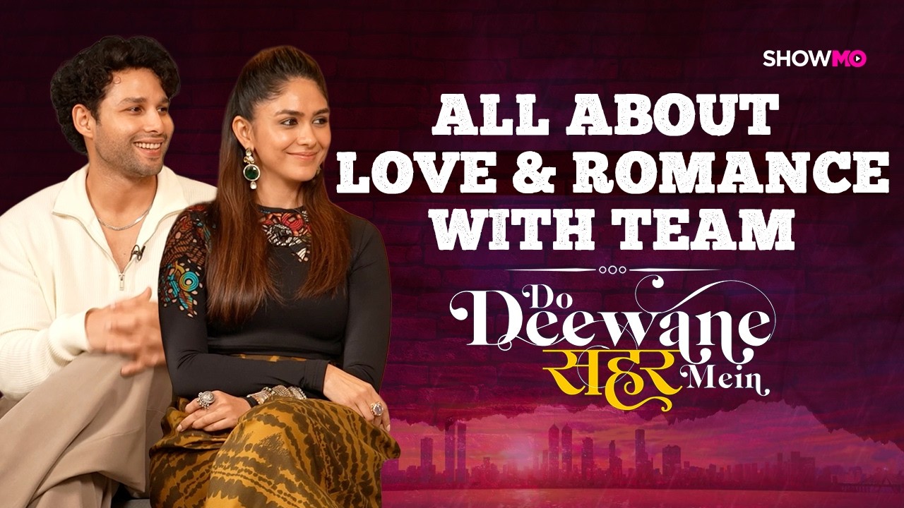 Mrunal Thakur, Siddhant Chaturvedi Exclusive Interview | Do Deewane Seher Mein | India Today
