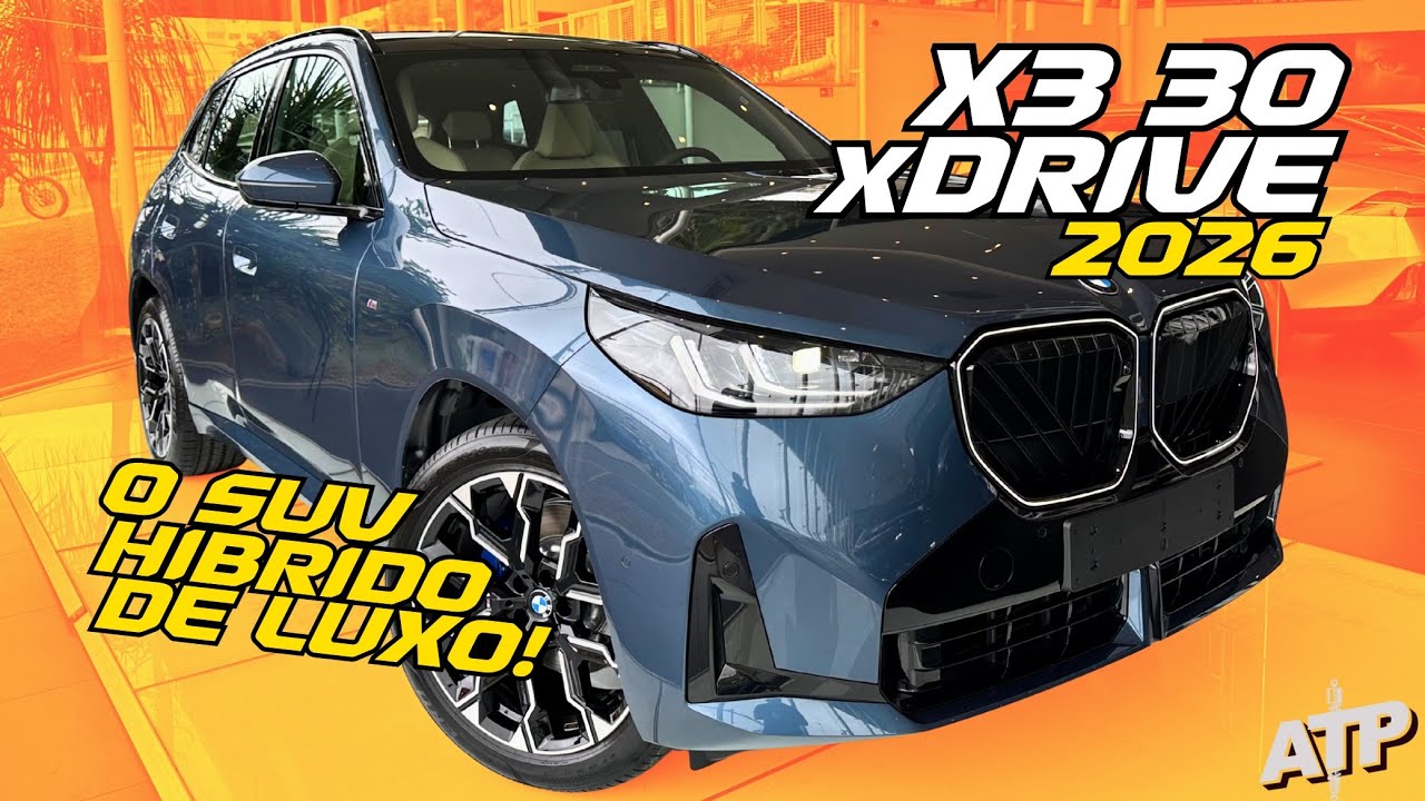 NOVÍSSIMO Bmw x3 30 xdrive 2026 - TODOS OS DETALHES EM PRIMEIRA MÃO!