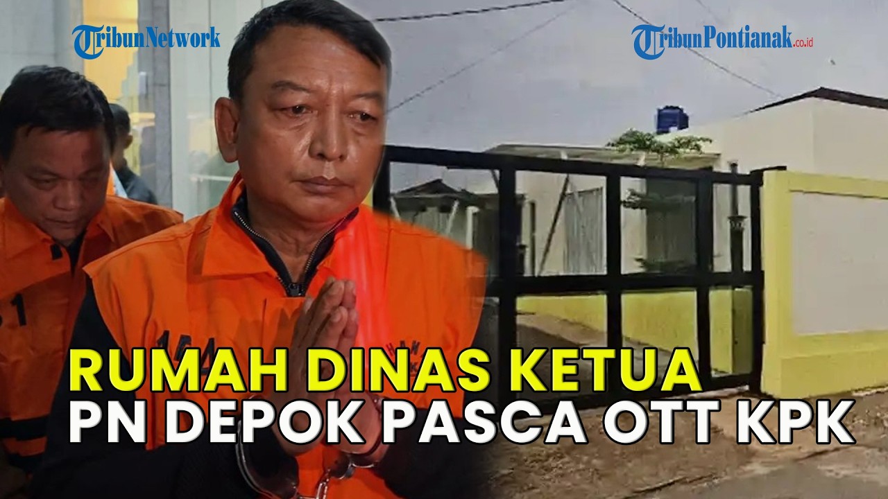 PENAMPAKAN RUMAH DINAS KETUA DAN WAKIL KETUA PN DEPOK❗ DIKELILINGI PAGAR 2 METER