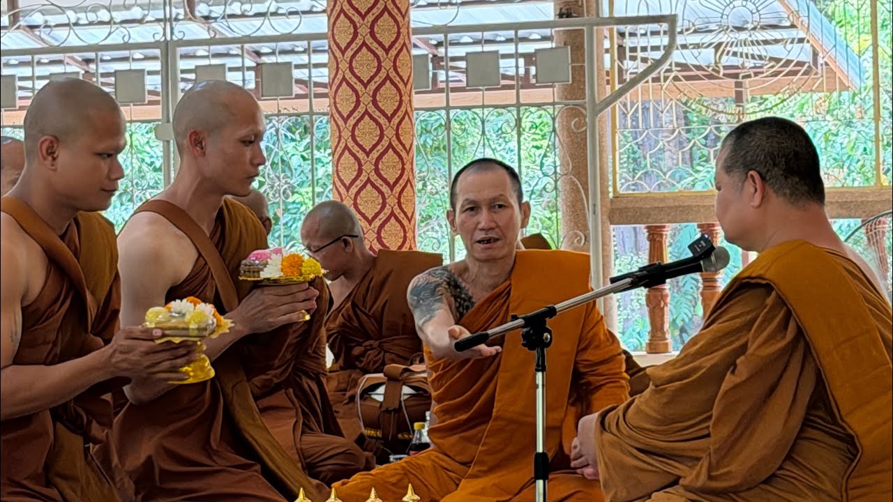 ชุดที่ 3 เสร็จพิธี #live ที่วัดป่าสนามชัย 19มีนาคม 69 บวชพระ 7 รูป เข้าสู่วัดป่าบ่อน้ำพระอินทร์