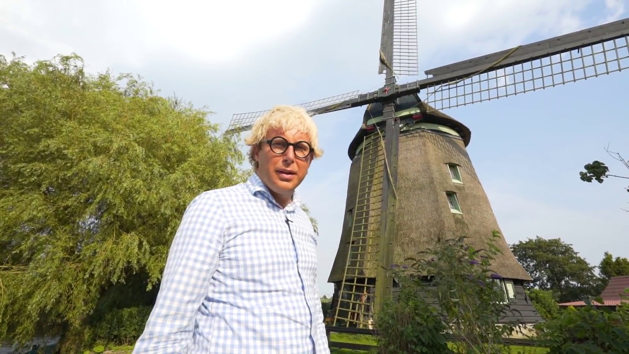 Buitengewoon wonen in deze prachtige molen in Waarland!