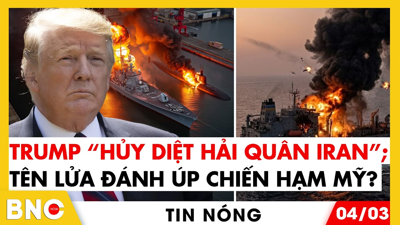 Mỹ đánh chìm 17 tàu, cày nát 2000 mục tiêu Iran;Nước NATO sắp bị Trump cấm vận? | Tin nóng | BNC Now