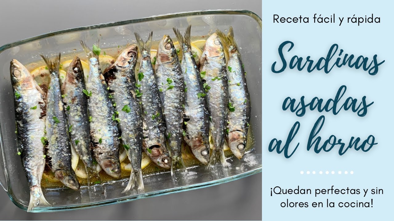 Cómo Hacer SARDINAS ASADAS AL HORNO🐟 Deliciosas y SIN OLORES🤤