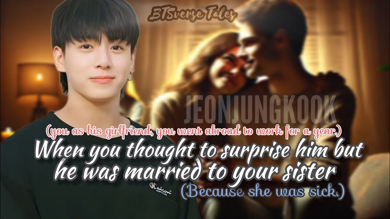 When you thought to surprise him but he was married to your sister ll JEONJUNGKOOK ll ONESHOT ll