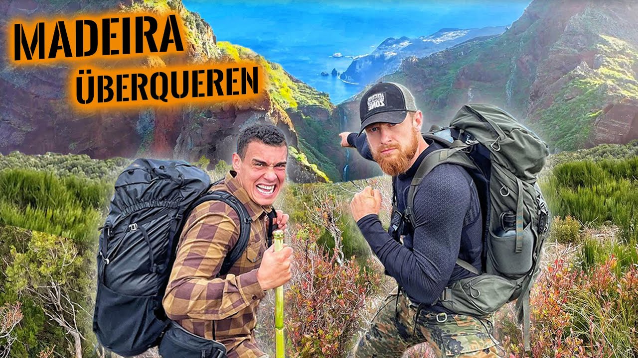 Madeira zu Fuß komplett überqueren - Insel Durchschlageübung Tag 2 | Survival Mattin