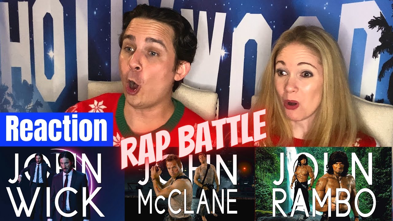 ERB John Wick vs John Rambo vs John McClane reaction