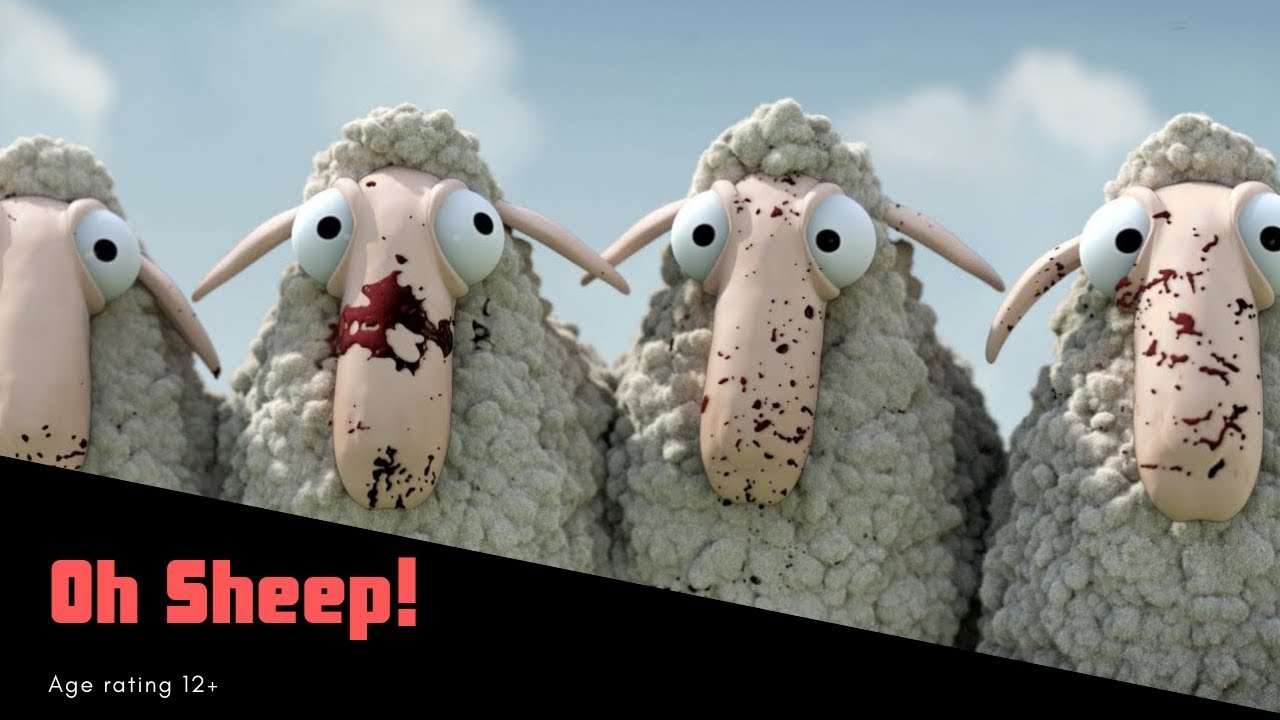 Oh Sheep! - Animated Short Movie on Building Walls