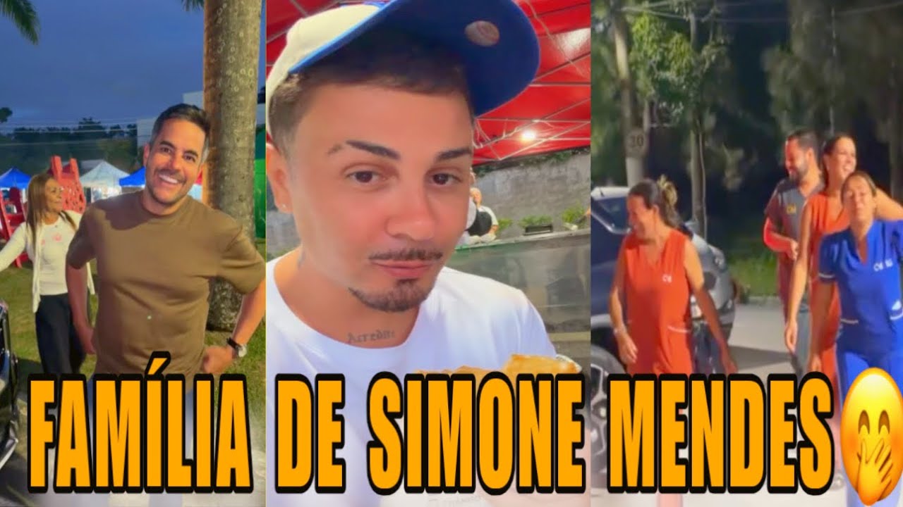 CARLINHOS MAIA FOI PRA FEIRA COM A FAMÍLIA DE SIMONE MENDES E KAKÁ DINIZ🤭🤣🤣