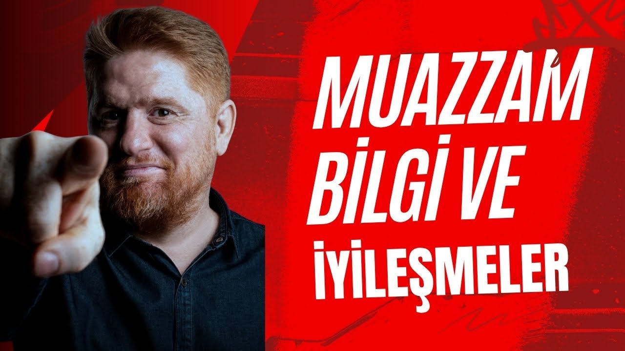 MUAZZAM BİLGİ VE İYİLEŞMELER 🦋🦋🦋 (15.01.2026)