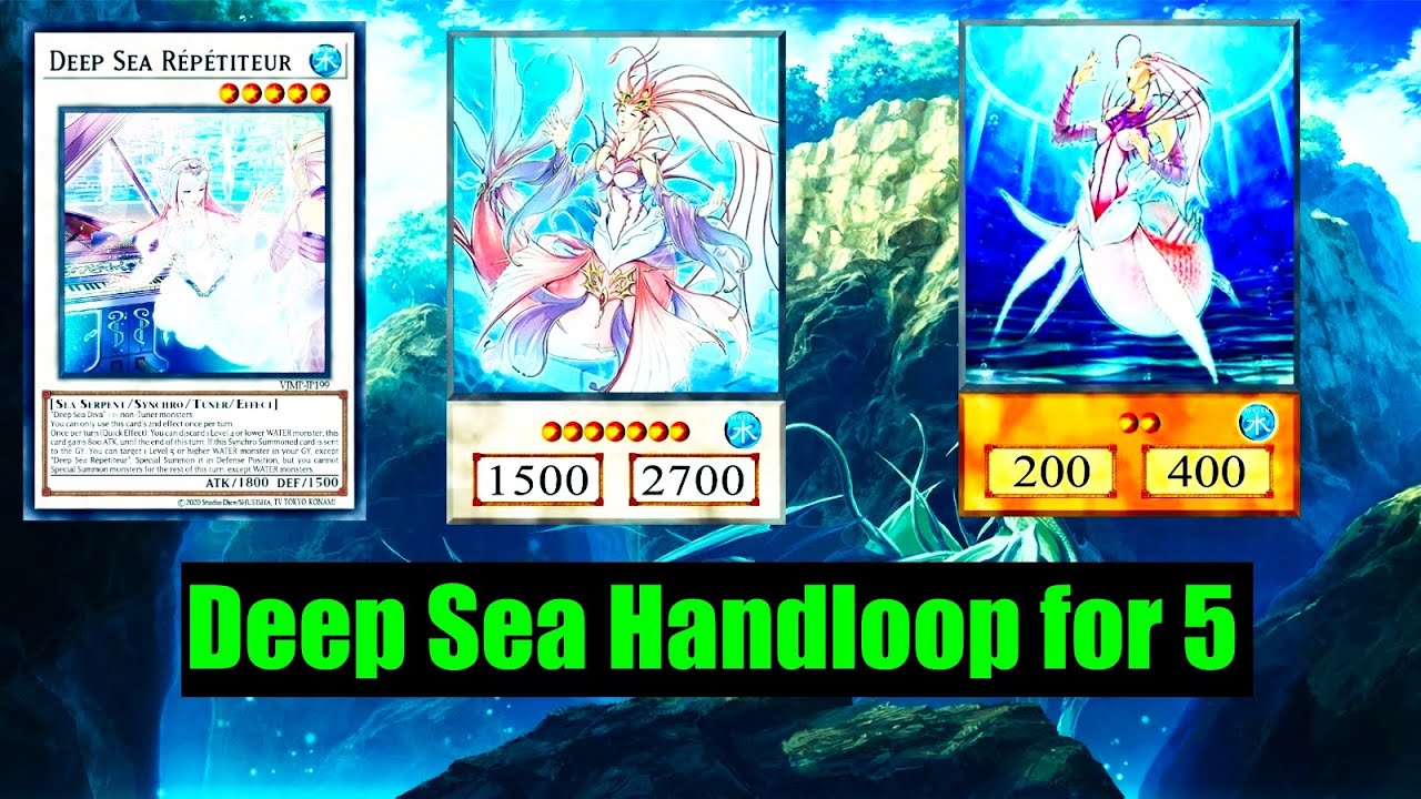(YGOPRO)Deep Sea  deck,Handloop for 5 ,Deep Sea Prima Donna