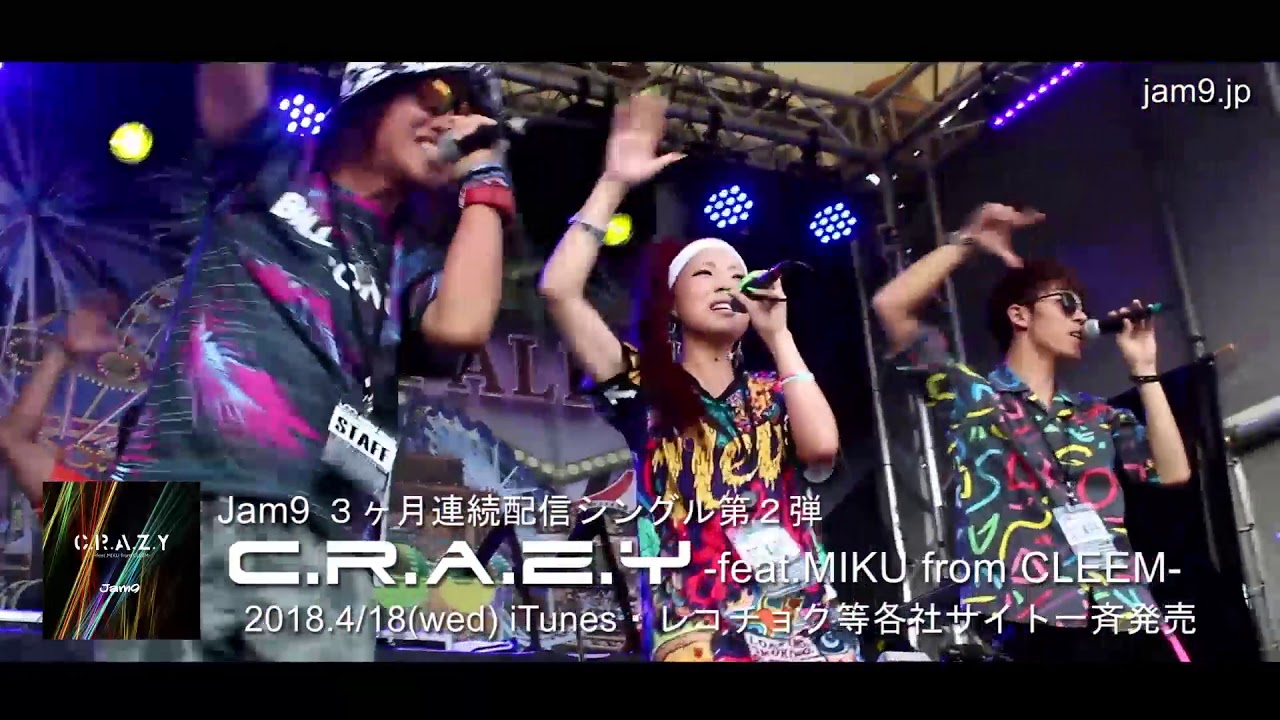 C.R.A.Z.Y-feat.MIKU from CLEEM- -official trailer- / Jam9