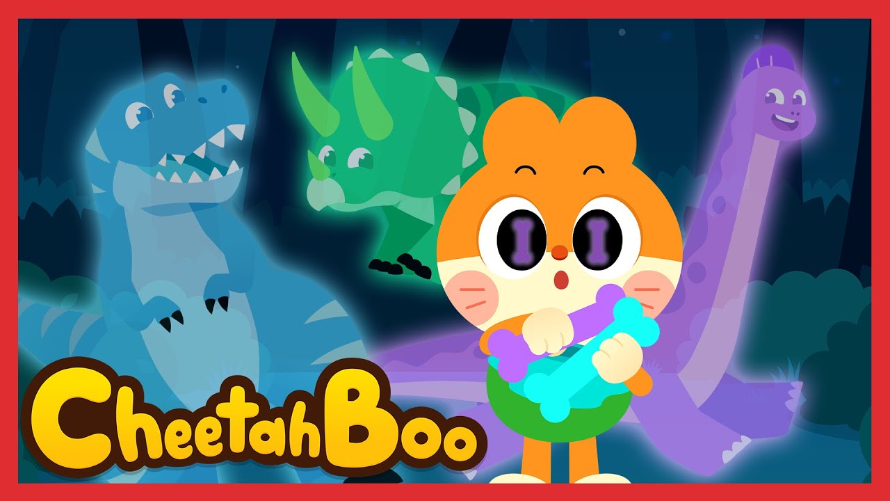 [🎉NEW] Come pick up the bones!🦕🦴 | Dinosaurs fossil | Nursery rhymes & Kids Song | #Cheetahboo