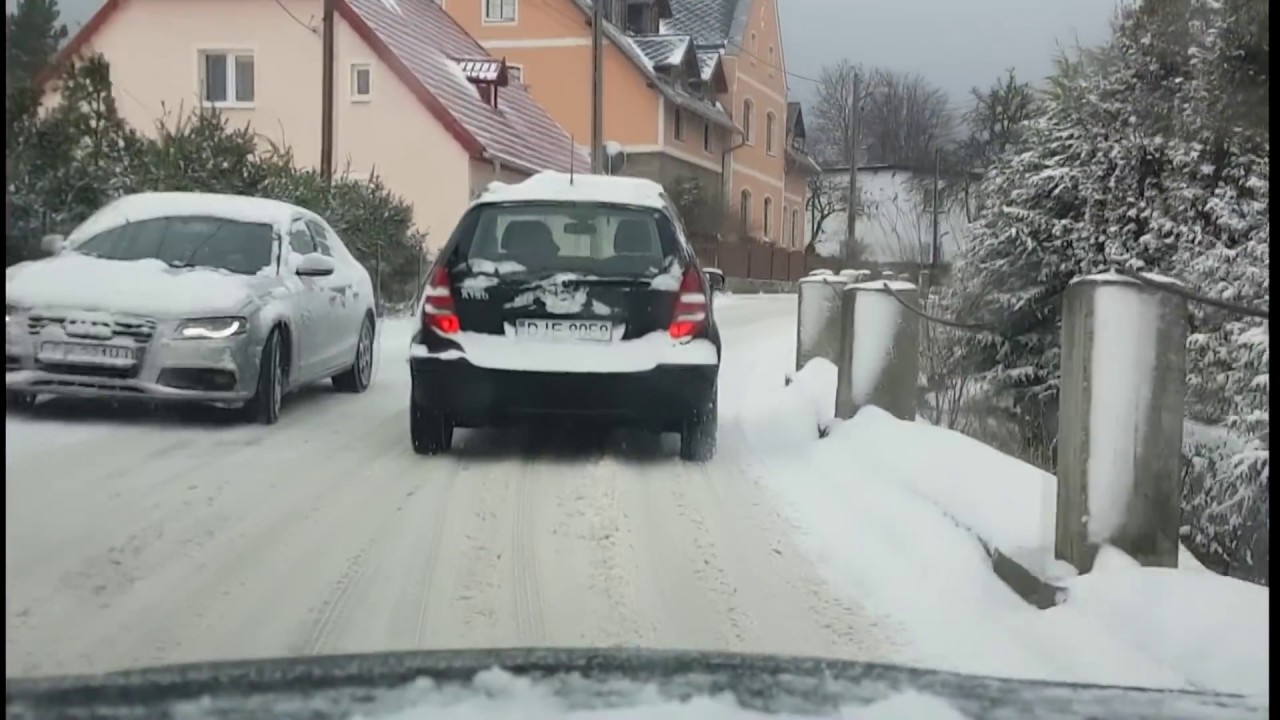 #43 Prawidłowa technika jazdy samochodem osobowym zimą po g&oacute;rach