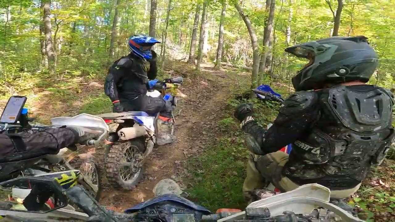 Red River Scramble 2023 - The first time I've ever seen Simon fall - Holy Sh*t - 