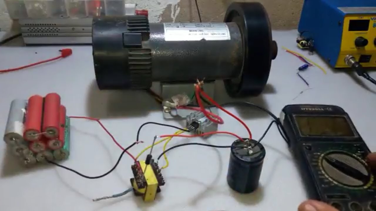 inversor de 3.7 para 12v a 23v