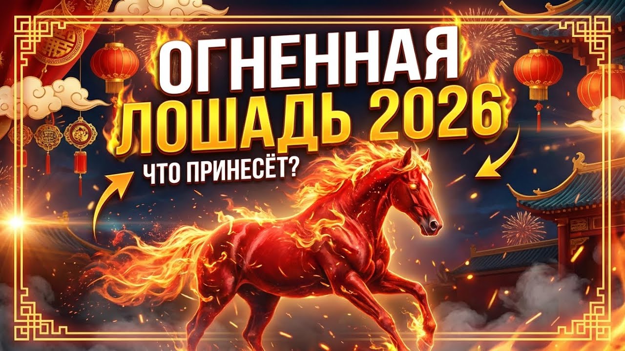 Каким будет год Красной Огненной Лошади?