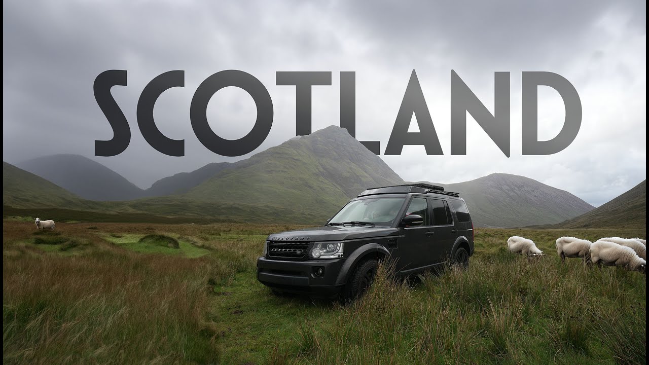 SCOTLAND Road trip 2023 - Trailer 4K Land Rover Discovery 4