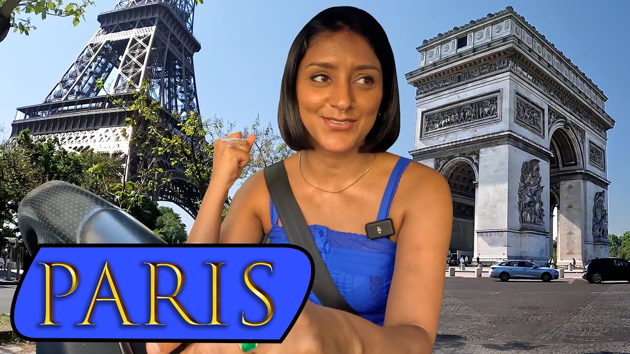 Driving In PARIS On A 12 Exit Roundabout