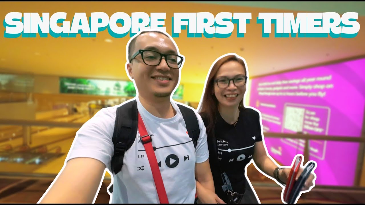 Travel Vlog - Singapore First Time - NAIA 3, Changi Airport, Hotel (Day 1) [English Caption]