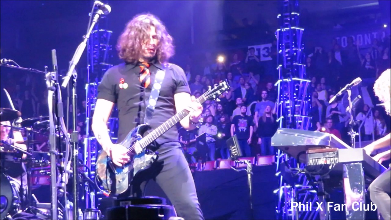 Phil X with Bon Jovi in Toronto April 11, 2017 Always