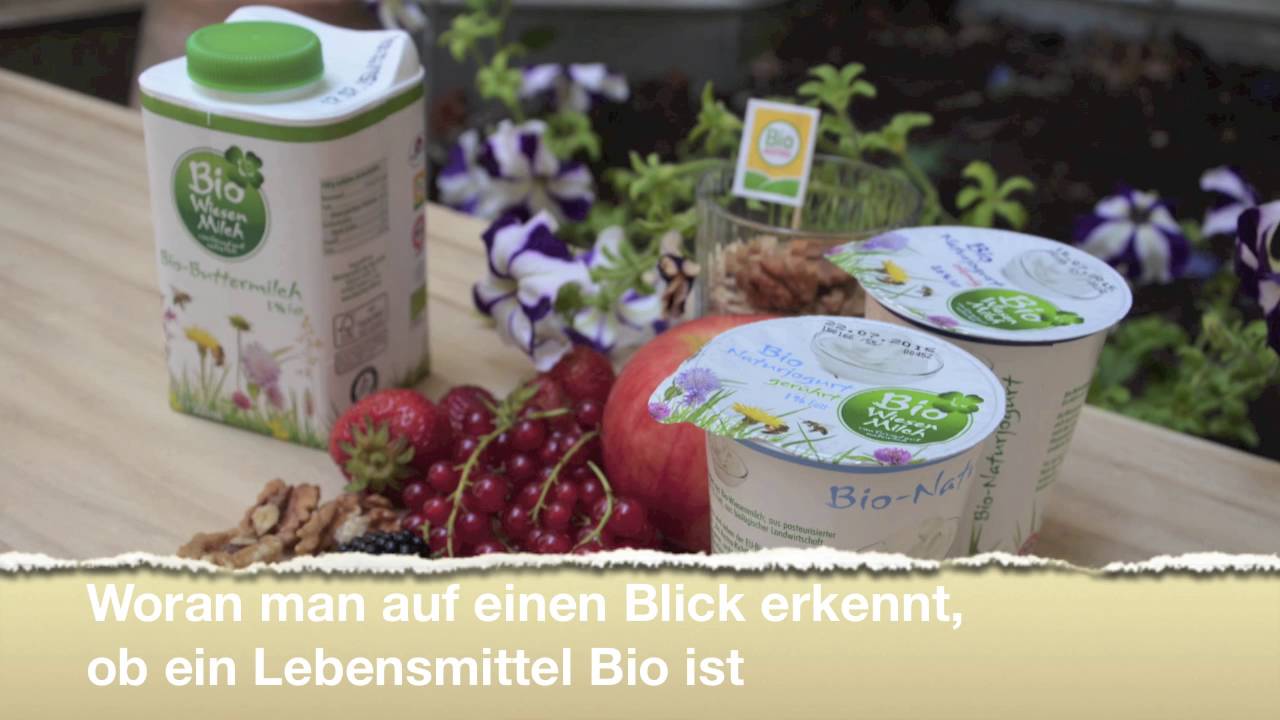 Woran man auf einen Blick erkennt, ob ein Lebensmittel Bio ist