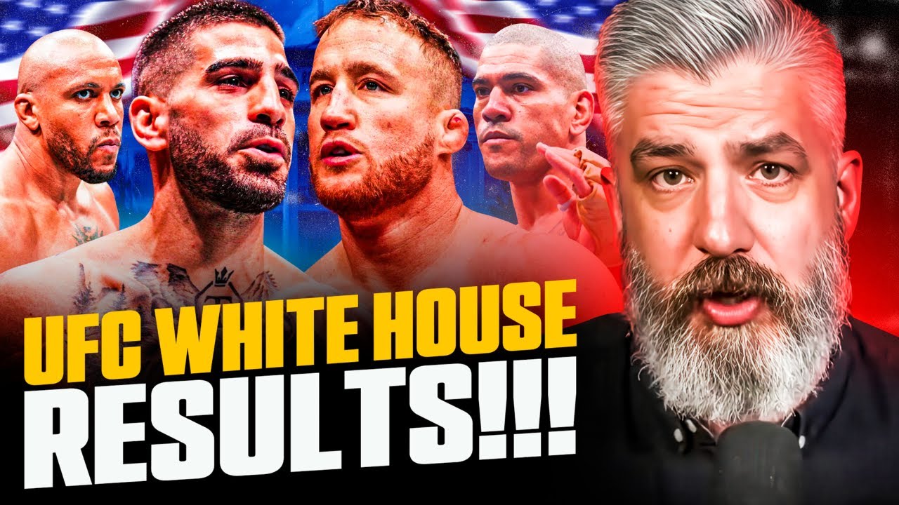 UFC White House LIVE Watchalong & Post-Fight Show | UFC White House Results | LUKE THOMAS