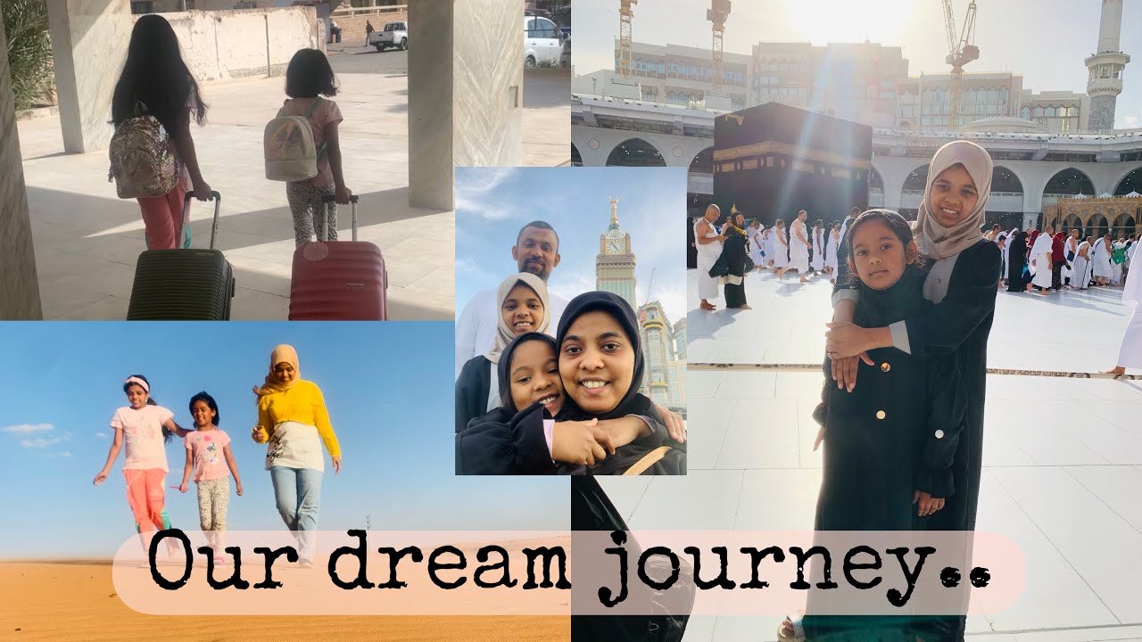 Kuwait to Makkah by road;Going to perform Umrah;Travel vlog Malayalam.