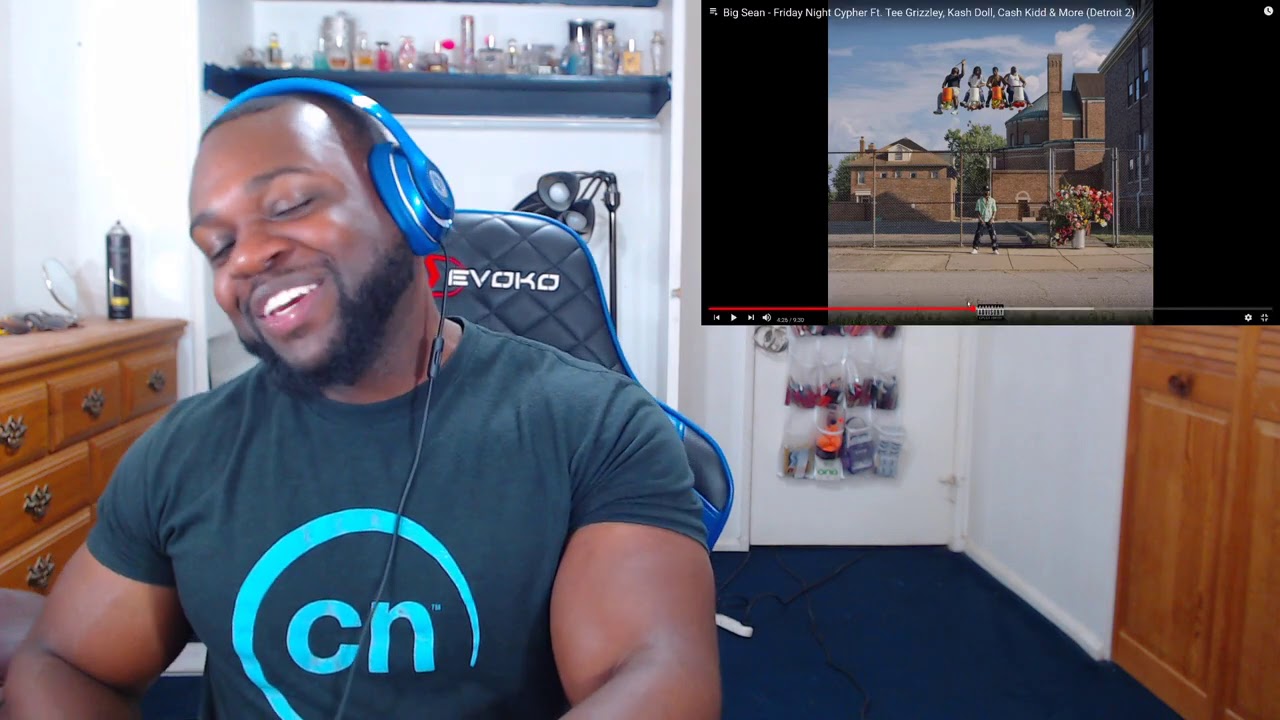 Big Sean - Friday Night Cypher Ft Tee Grizzley Kash Doll Cash Kidd & More (Detroit 2) Reaction