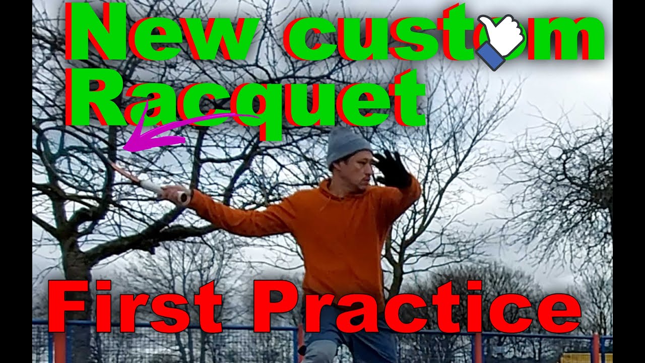NEW!!!! Custom Tennis Racquet on hand First Try