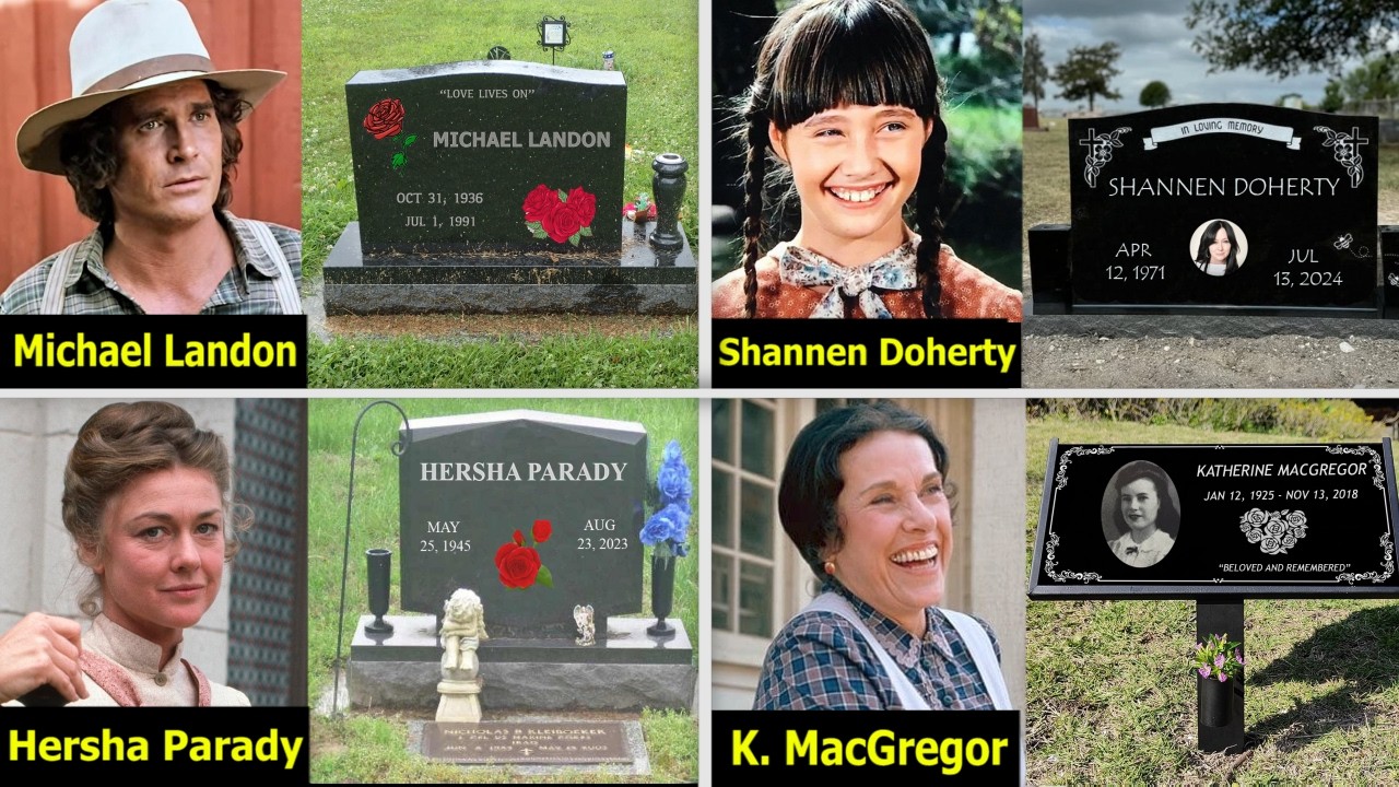 😢   Graves Of Little House on the Prairie Actors || Where Are They Buried ?