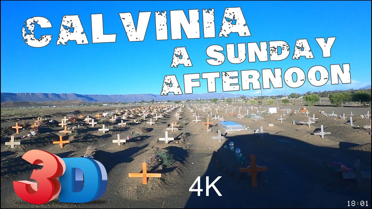 4K Driver's Views : Calvinia on a Sunday afternoon