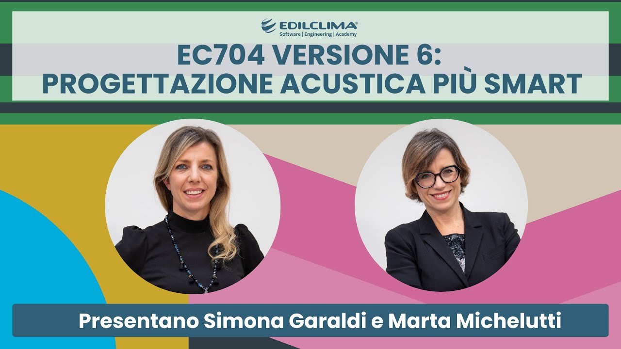EC704 Versione 6  progettazione acustica più smart