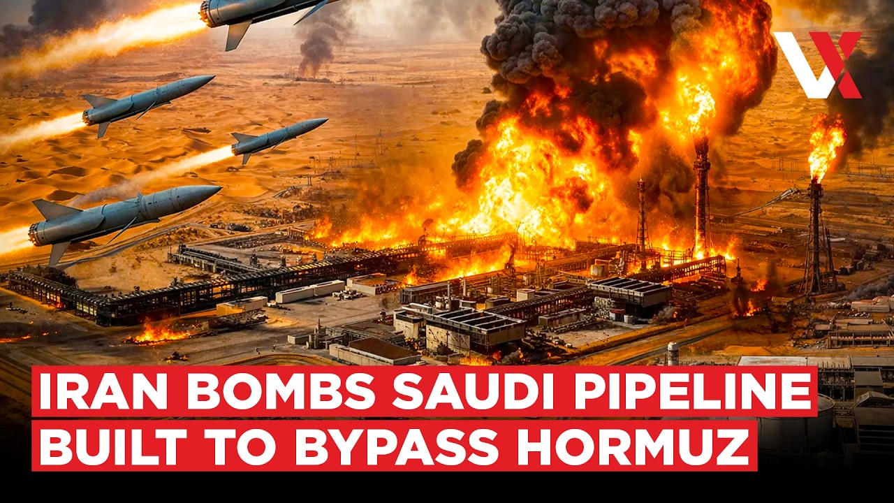 Iran Cuts Saudi Oil Lifeline? Hormuz Bypass Pipeline Struck After Ceasefire With US | VERTEX